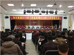 集团公司召开2015年度事情总结大会